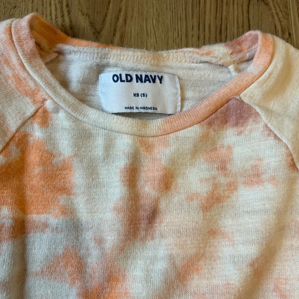 Old Navy Tie-Dye Dress Cozy-Knit Skater Dress for Girls 5